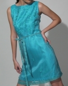 Women's Dress Aqua Silk 100462 Aqua Women's Dress Aqua Silk 100462 Aqua